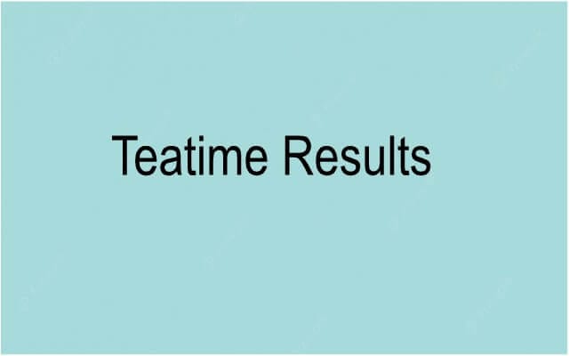 Uk49s Teatime Results